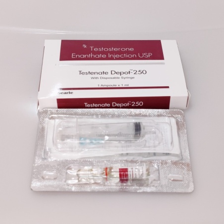 Prefilled syringe with 1 ml ampoule 250 mg Testosterone Enanthate